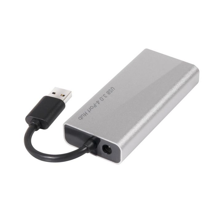Club3D SenseVision USB 3.0 Hub 4-Port with Power Adapter - W124389590