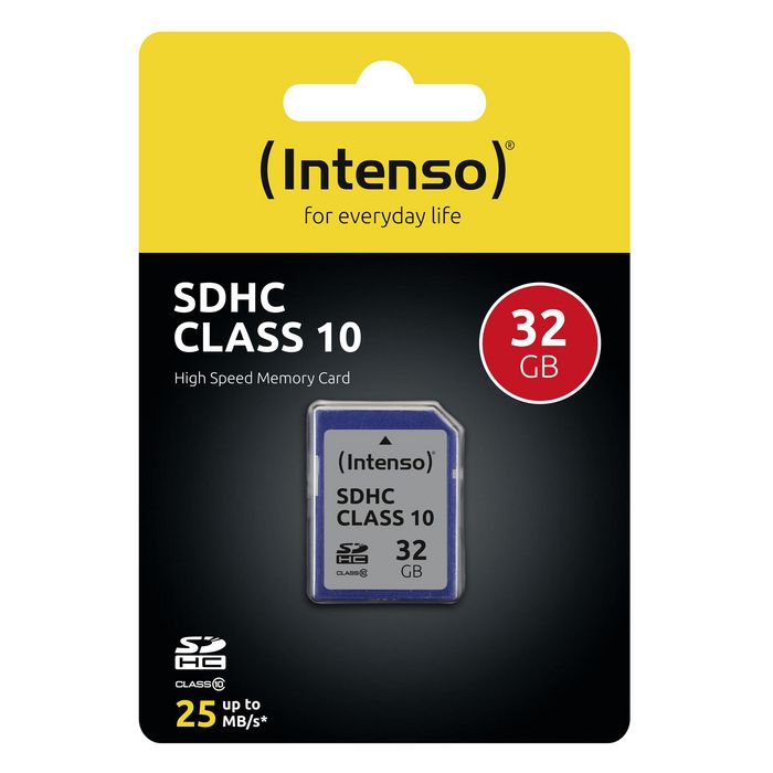 Intenso 32GB SDHC, Class 10 - W124609385