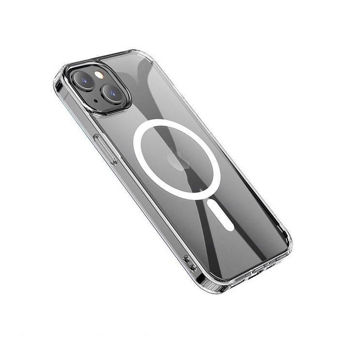 eSTUFF iPhone 13 mini BERLIN Magnetic Hybrid Cover -  Transparent - W126205311