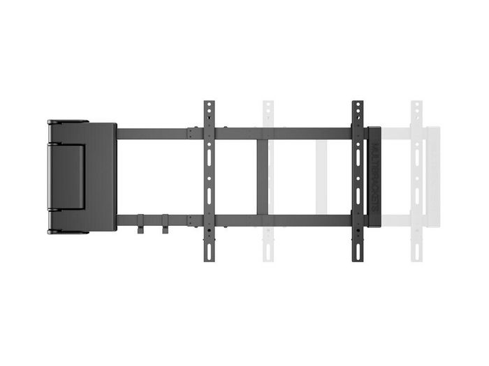 Multibrackets Multibrackets M Motorized Swing Mount Large - Mounting kit (swing arm) for LCD TV - black - screen size: 32" - 60" - max 30 kg - wall-mountable - W124633158