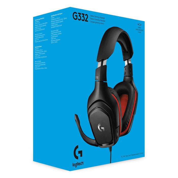 Logitech G332 Wired Gaming Headset - W125858526