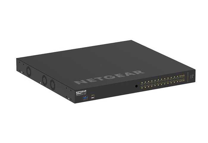 Netgear 1U, PoE+, 10/100/1000BASE-T, SFP+, USB, RJ45, 440 x 400 x 43.2 mm, 5.45 kg - W126258137