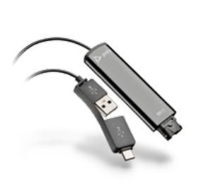 Poly DA adapter USB-A / USB-C, w/o control, w/o indicators - W126387631