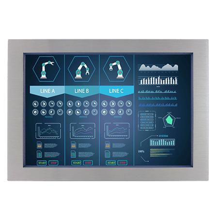 Winmate 23.8" Stainless Resistive Chassis Display, Fanless design, CE, FCC - W126149074