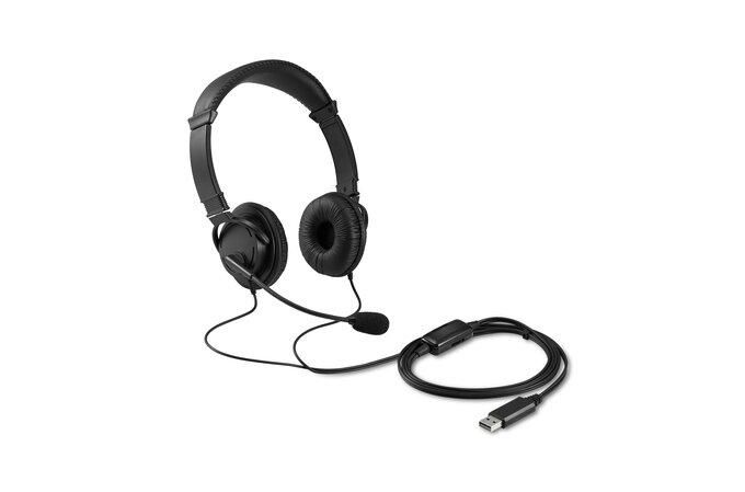 Kensington Classic USB-A Headset with Mic and Volume Control - W126296583