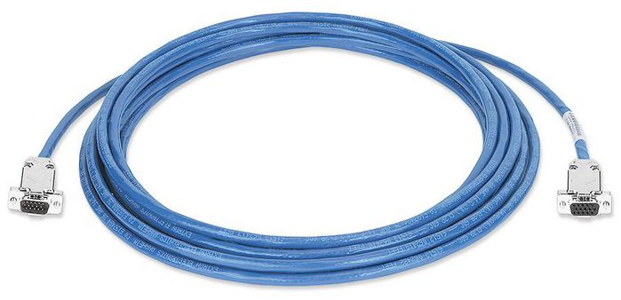 Extron Male to Female VGA Cables - Plenum with Backshell Connectors, Blue, 50' (15.2 m) - W126322547