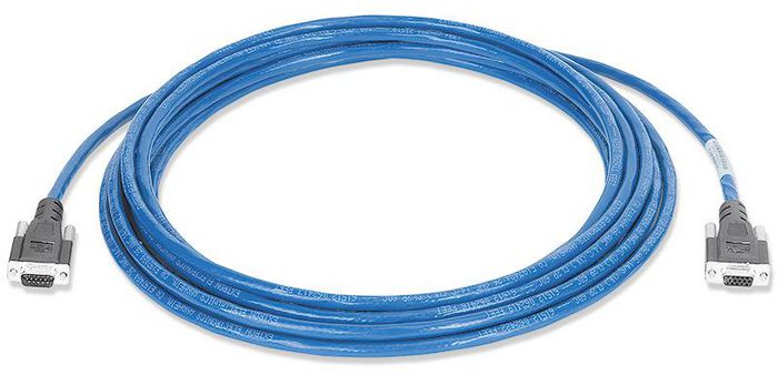 Extron Male to Female VGA Cables - Plenum with Molded Connectors, Blue, 6' (1.8 m) - W126322546