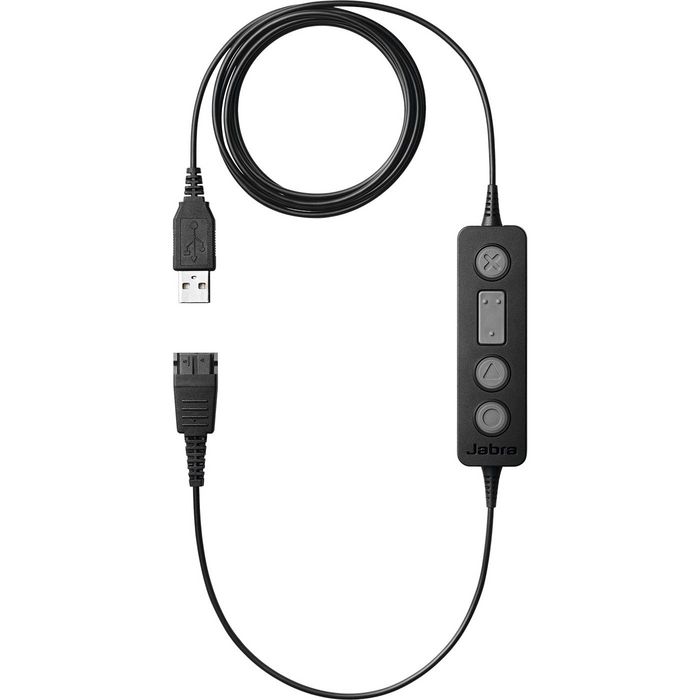 Jabra USB Adapter f/ Corded QD Headsets - W124906888