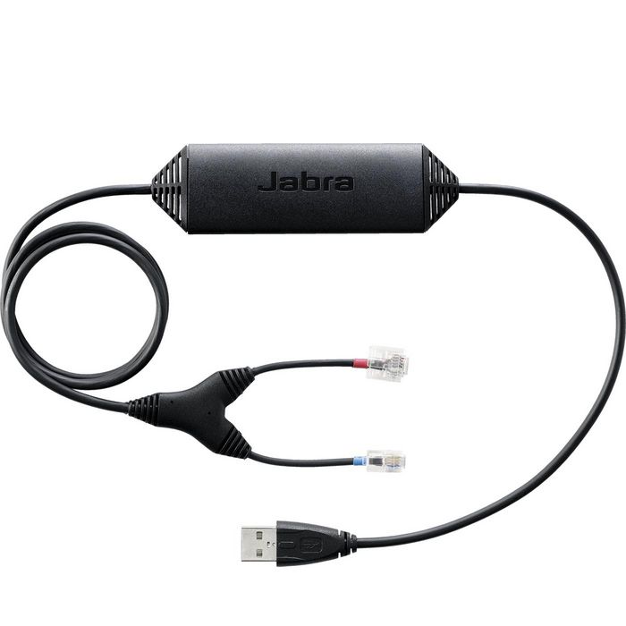 Jabra Electronic Hook Switch, USB, 0.9m, Black - W125100792