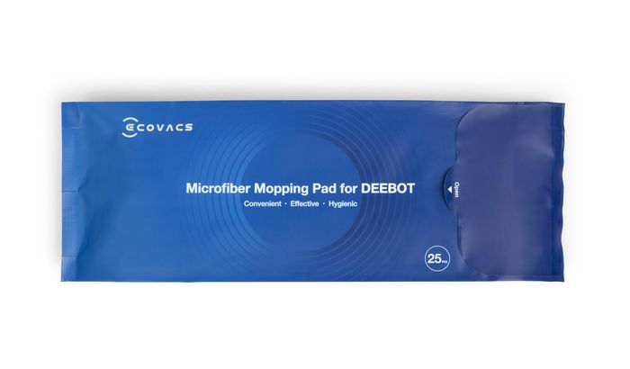 Ecovacs Multi-usable mopping cloth for N8/T8/T9 Series - 25 pcs/box - W125840899