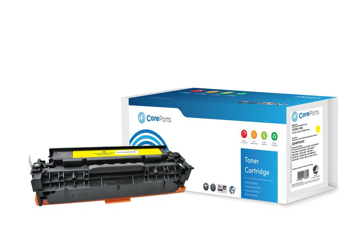 CoreParts Pages 2800, Toner Yellow CC532A - W124769796
