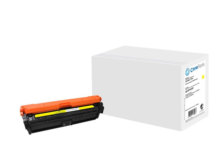 CoreParts Toner Yellow CE742A Pages: 7.300, Nordic Swan HP Color LaserJet CP5225 (307A) Series - W125069715
