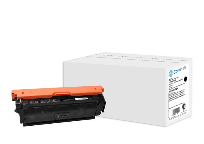 CoreParts Toner Black CF360X Pages: 12.500, Nordic Swan HP Color LaserJet Enterprise M553 (508X) High Yield Series - W124569876