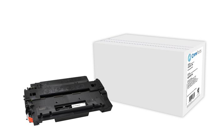 CoreParts Toner Black CE255A Pages: 6.000, Nordic Swan HP LaserJet P3015 (55A) - W124469981