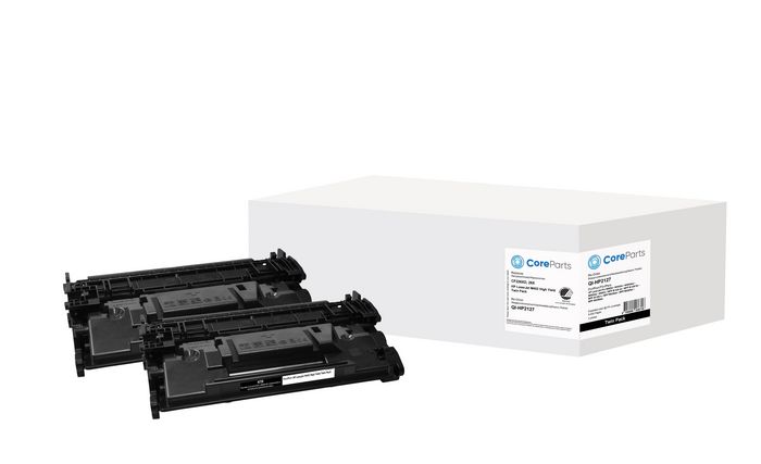 CoreParts Toner Black CF226XD Twin Pack Pages: 9.000x2 HP LaserJet M402 (26X) High Yield - W124969886
