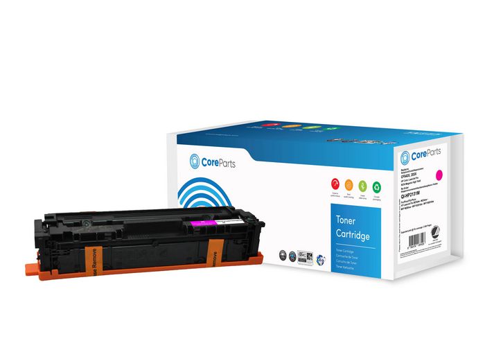 CoreParts Toner Magenta M254M-HY-NTR Pages: 2500 HP Color LaserJet HP Color LaserJet Pro M254 High Yield - W125754193