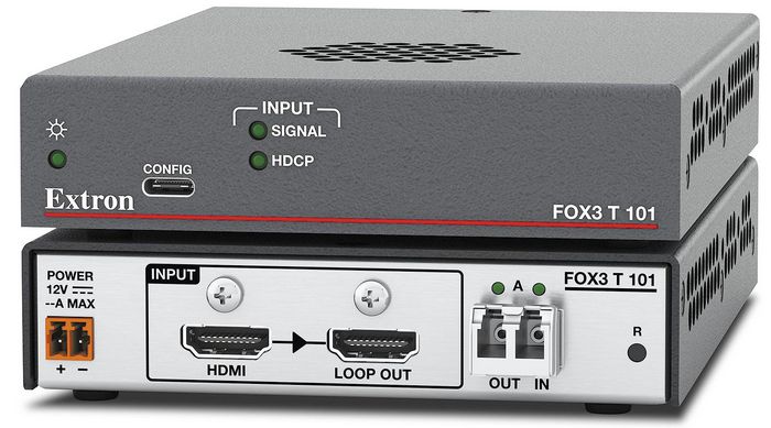 Extron HDMI 2.0, HDCP 2.3, 18.0 Gbps, 594 MHz, HDMI 2.0, HDCP 2.3, RGB, YCbCr, 2 LC, 10.0 Gbps, USB C, USB 2.0 - W126323113