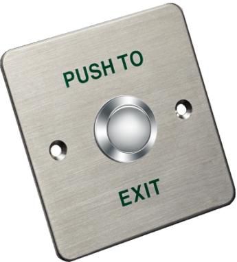 Hikvision Exit Button, 86 x 86mm - W124748951