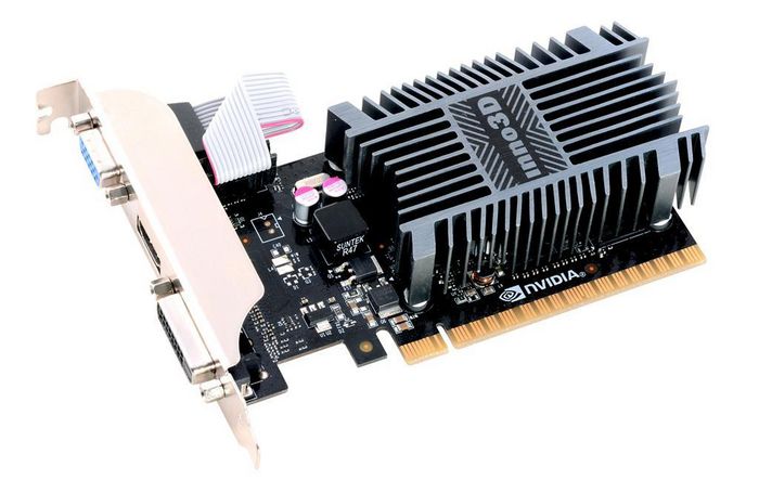 Inno3D GeForce GT 710 1GB SDDR3, 64-bit, PCI-E2.0, 3840x2160, HDMI, Dual Link DVI, VGA, HDCP, 300 W - W126401482