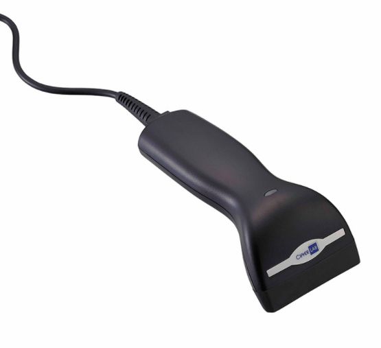 CipherLab 1000A Scanner, Black, KBW (PS/2) Cable) - W126401819