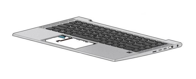 HP Top cover/keyboard - W125873443