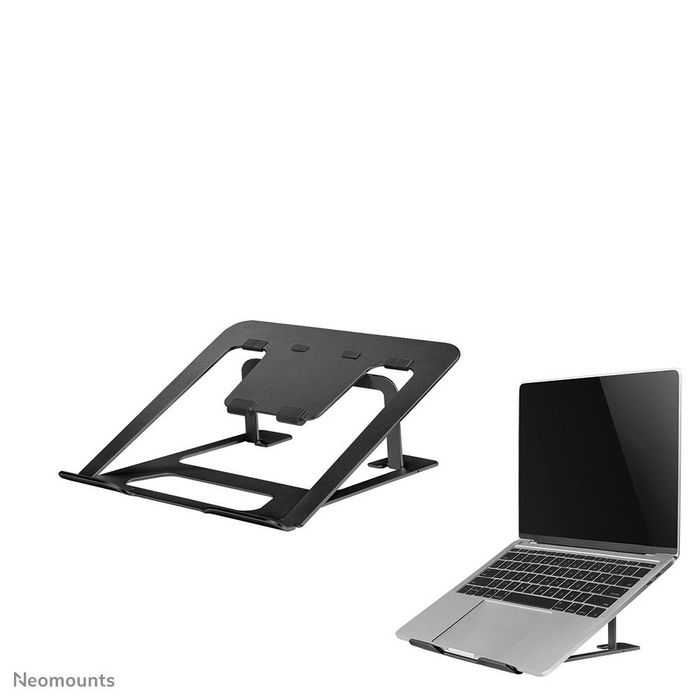 Neomounts by Newstar Neomounts by Newstar NSLS085BLACK foldable laptop stand for 10-17" laptops, tilt adjustable - Black - W125853028