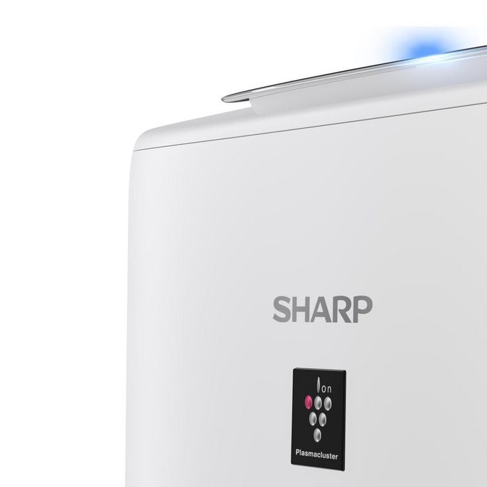 Sharp Air purifier with 25 000 Plasmacluster Ion-Technology, 3 levels filter system, air purity indicator, for rooms up to 28 sqm - W126179712
