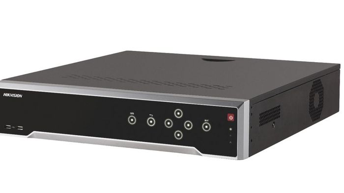 Hikvision Gravador de rede NVR 4K 32 canais 16 portas PoE 256Mpbs HDMI VGA 4HDD 1.5U. Alarme - W125291367