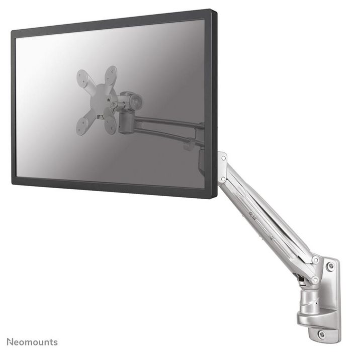 Neomounts by Newstar Newstar TV/Monitor Wall Mount (Full Motion & gas spring height adjustable) for 10"-30" Screen - Silver - W125250208