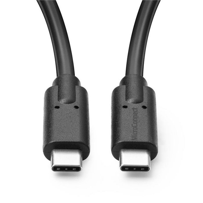 USB3.2CC1, MicroConnect USB-C 3.2 Gen 2x2 Cable, 1m