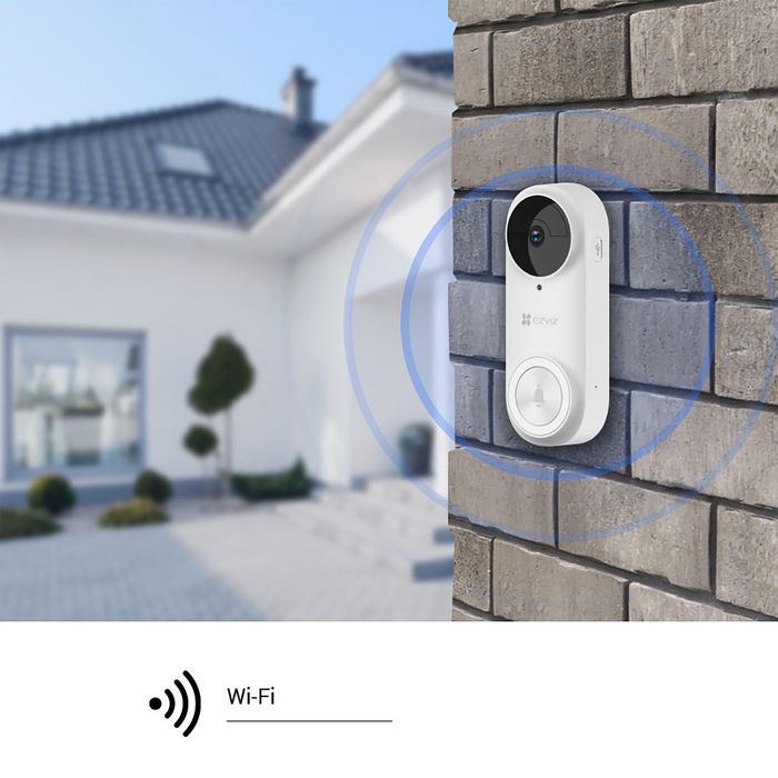 EZVIZ Battery-powered Video Doorbell Kit - W126358213