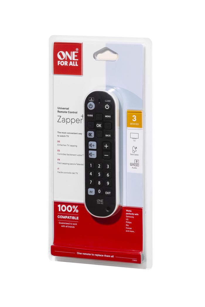 One For All Zapper+ Remote Control - W125276576