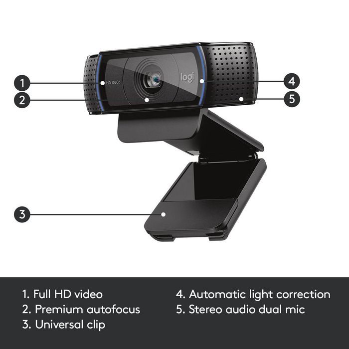 Logitech HD Pro Webcam C920 - W124439873