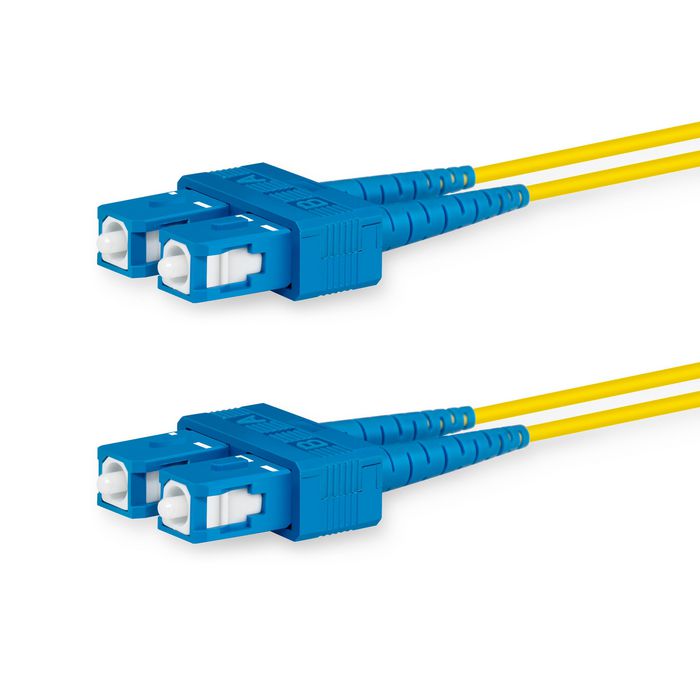 Lanview SC-SC Singlemode fibre cable duplex 10m OS2 9/125 LSZH - W125944787
