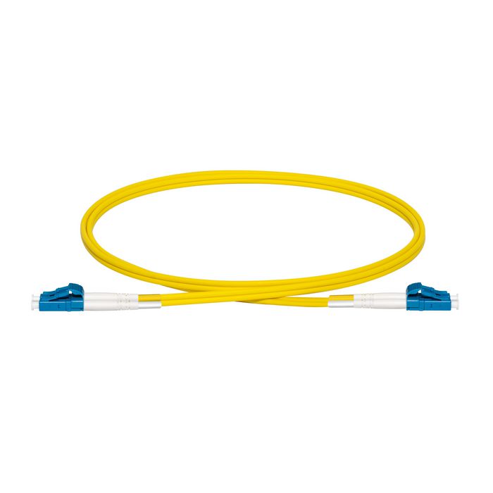 Lanview LC-LC Singlemode fibre cable duplex 1m OS2 9/125 LSZH - W125944795