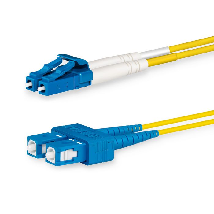 Lanview LC-SC Singlemode fibre cable duplex 10m OS2 9/125 LSZH - W125944817