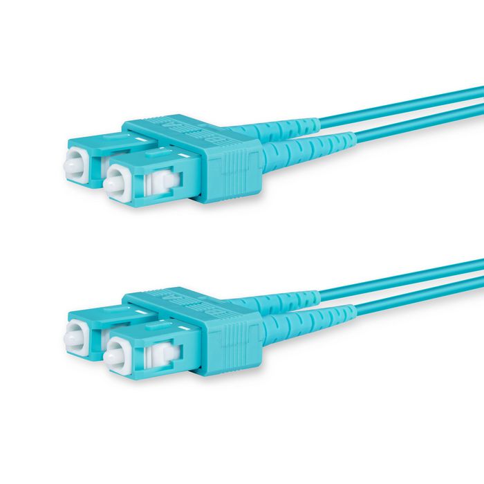 Lanview SC-SC Multimode fibre cable duplex 2m OM3 50/125 LSZH - W125944782