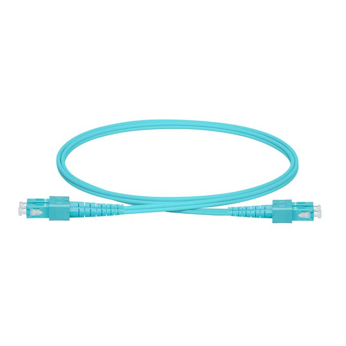 Lanview SC-SC Multimode fibre cable duplex 2m OM3 50/125 LSZH - W125944782
