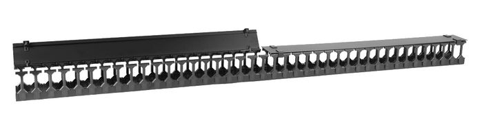 Lanview Cable management panel vertical 42U black for 19" rack - W125977308