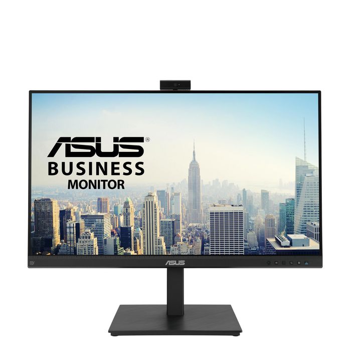 Asus BE279QSK Video Conferencing Monitor - 27 inch, Full HD, IPS, Frameless, Full HD Webcam, Mic Array, Stereo Speakers, Height Adjustable, Ergonomic Design, HDMI, Eye Care, Low Blue Light, Flicker Free, Wall Mountable - W126430645