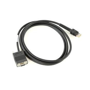 Zebra CBA-R07-S07PAR - RS232: DB9 Female connector, 7ft. (2m) straight, TXD ON 2 (requires 12V power supply) - W125146876