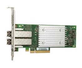 Qlogic PCIe 3.0, x8, Dual / 2-ports, 32GFC, SR-Optic, SFP+, Low Profile - W125190073
