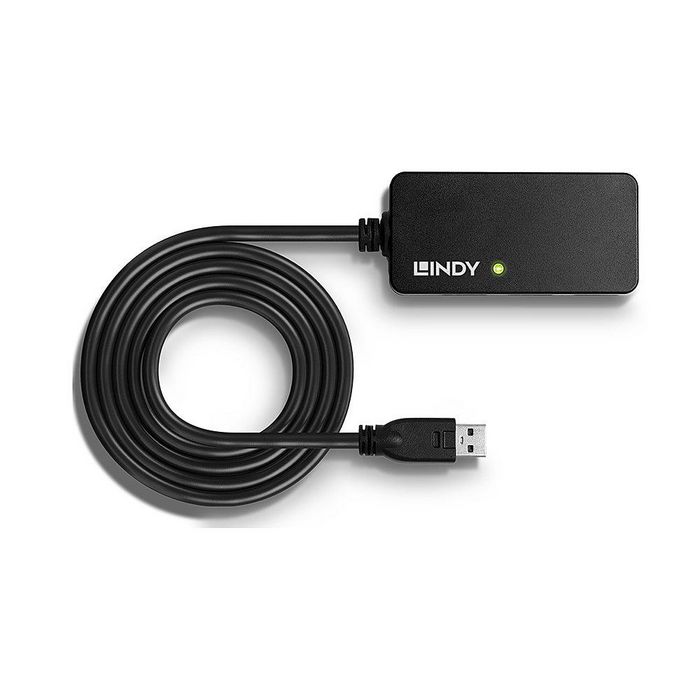 Lindy 10m USB 3.0 Active Extension Pro Hub - W124681890