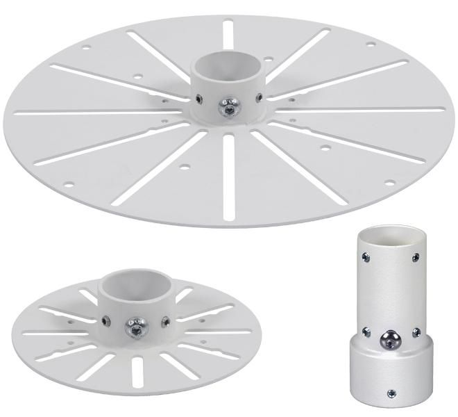 B-Tech CCTV Ceiling Mount, For Large Dome Security Cameras, 1036mm, white - W125963049