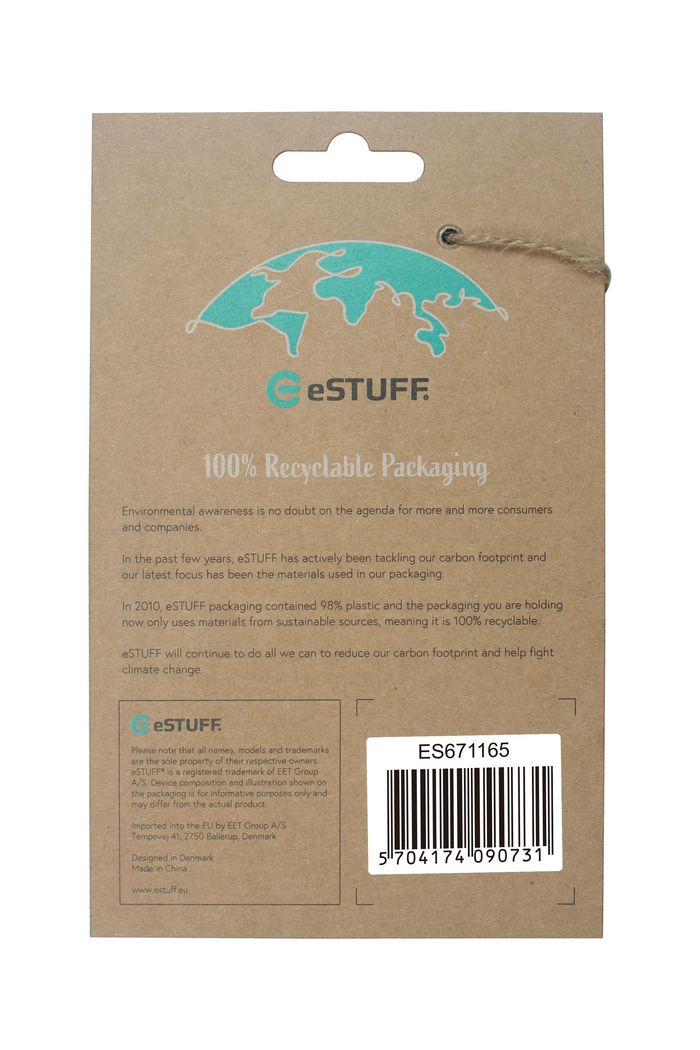 eSTUFF Clear Soft Case for iPhone 12/12 Pro - W125787761