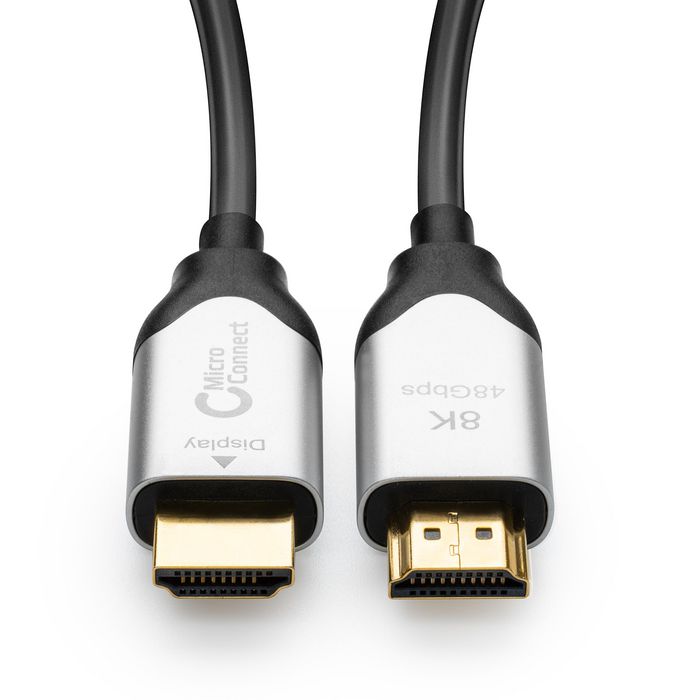 MicroConnect HDMI - HDMI, M/M, HDMI 2.1, 8K, 60Hz, 48Gbps, HDCP, HDR, 20 m - W124990991