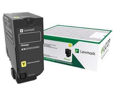 Lexmark 10K Yellow Return Program Toner Cartridge (CS/CX727, CS728) - W126474852