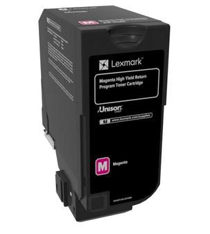 Lexmark 16K Magenta Return Program Toner Cartridge (CX725) - W126474833