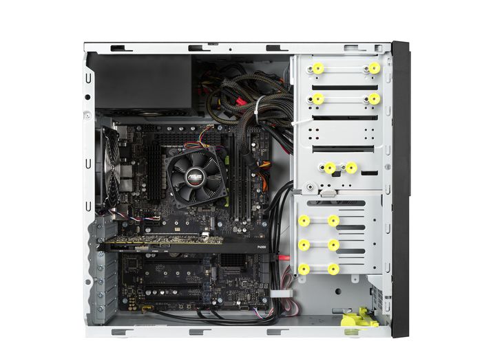Asus LGA1200, Intel W480, 4 x DIMM, Tower, black, 2 x RJ-45, 9.9 kg - W126476287