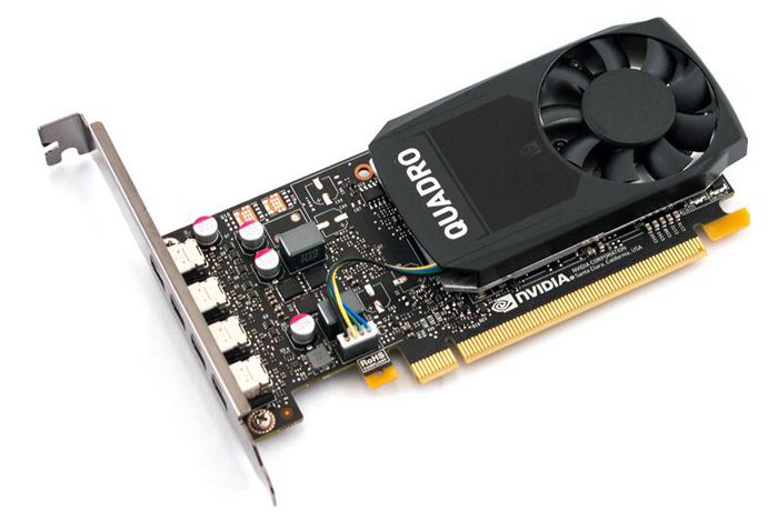 Fujitsu NVIDIA Quadro P1000, 4GB GDDR5, 128 bit, PCI Express x16 3.0, 4 x mDP (1.4), CUDA, DirectX 12.0, OpenGL 4.5, 47W - W126476646